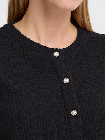 Oxmo Gebreid vest ' OXBMMOMA CARDIGAN ' in Zwart