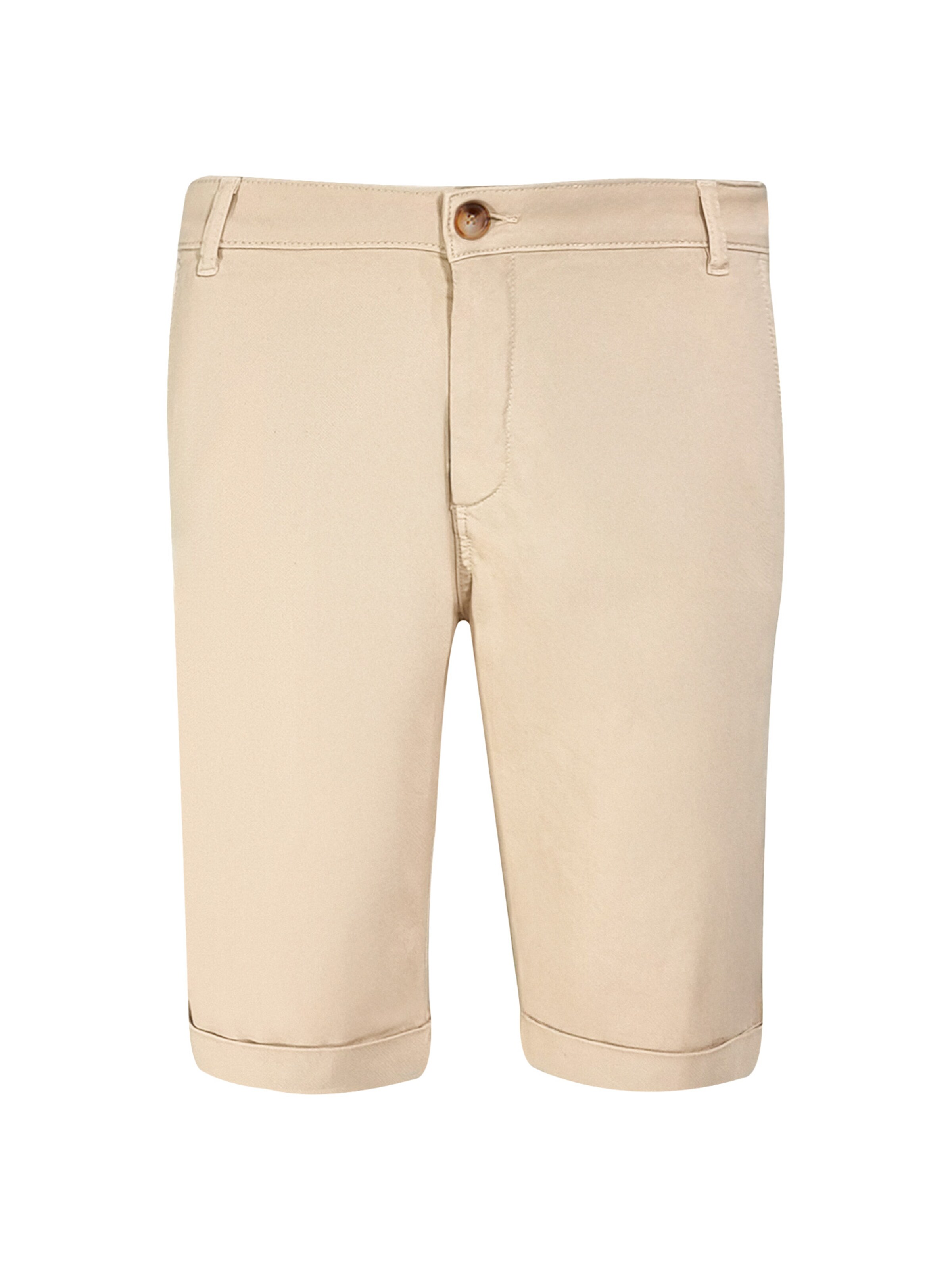Organication Shorts in Beige: Vorderseite