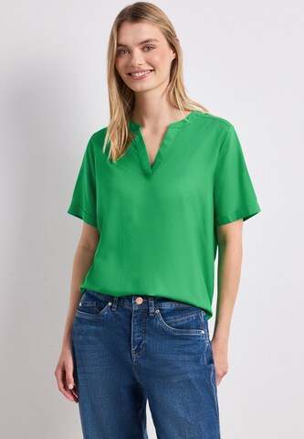 STREET ONE Bluse in Grün: Vorderseite