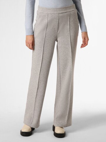 MORE & MORE Loose fit Pants in Grey: front