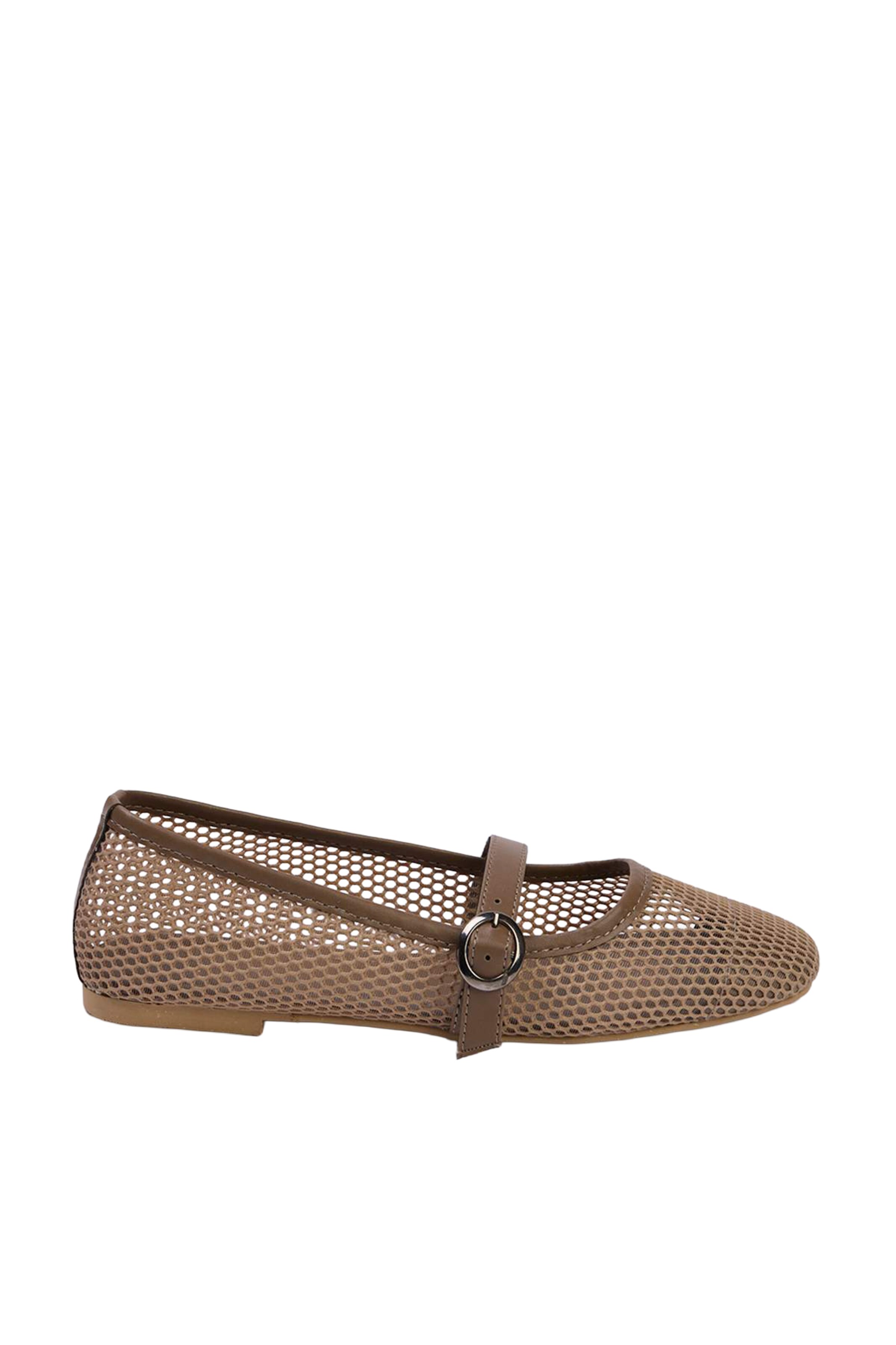 Trendyol - Bailarina en beige: frente