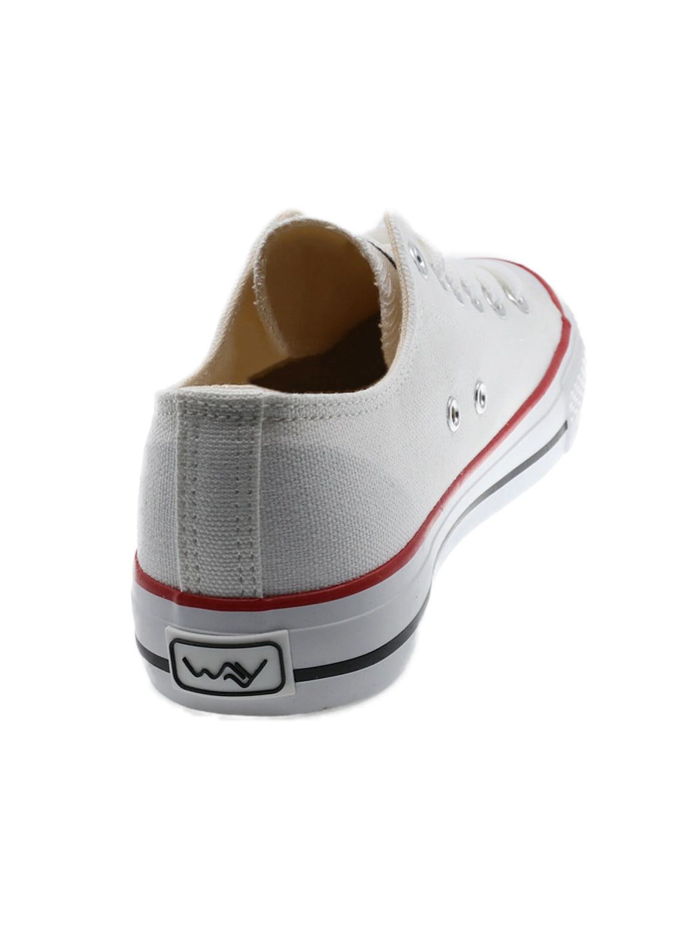 Beppi Sneakers 'Canvas Shoe' i hvid