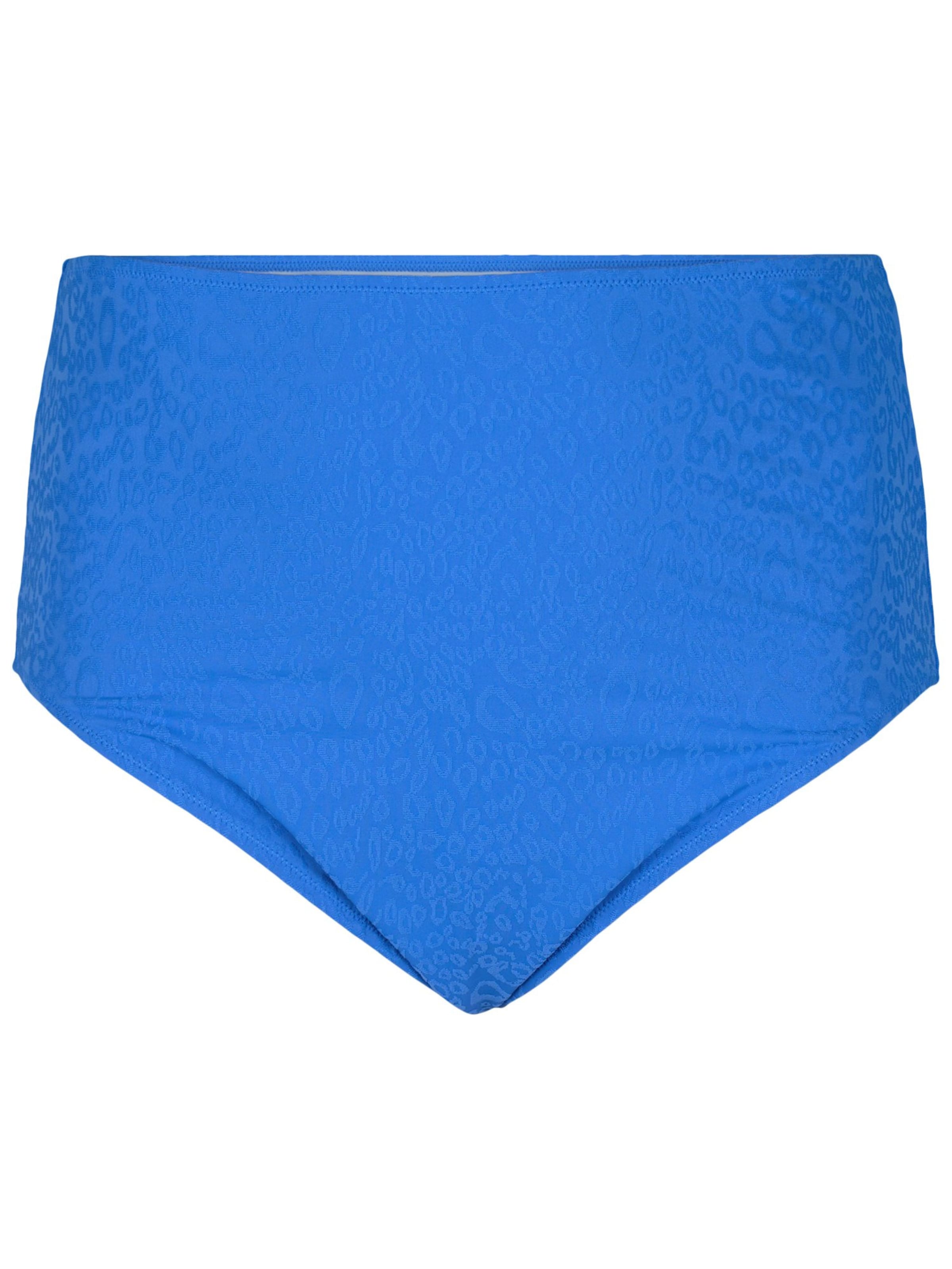 Bas de bikini Swim by Zizzi en bleu : devant