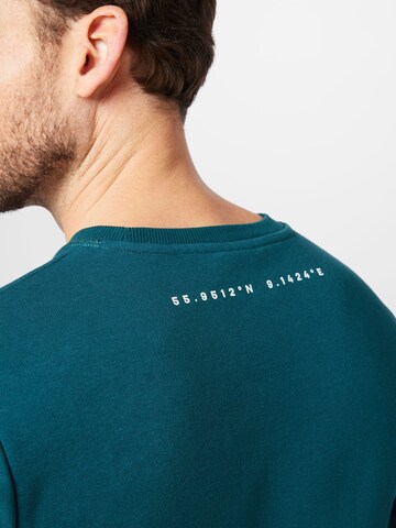 JACK & JONES Sweatshirt 'MAPPING' in Grün