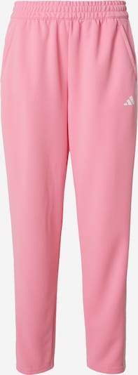 Pantaloni sport 'ES 3S' ADIDAS PERFORMANCE pe roz / alb, Vizualizare produs