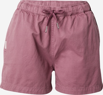 Iriedaily Regular Shorts 'Isie' in Lila: predná strana