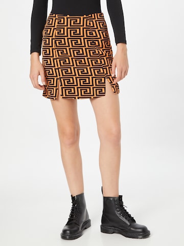GLAMOROUS Skirt in Orange: front