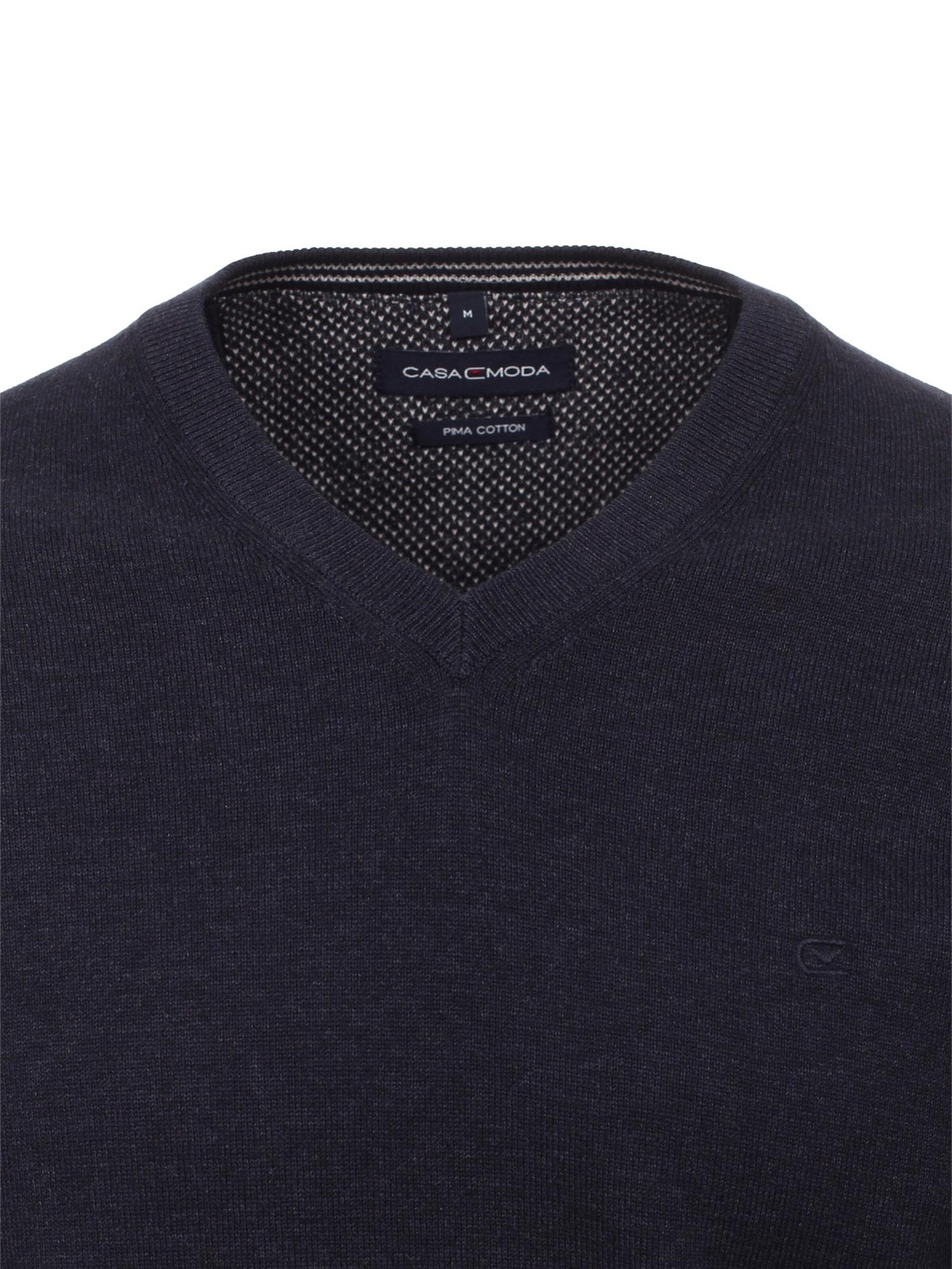 CASAMODA Sweater 'Basic' in Blue