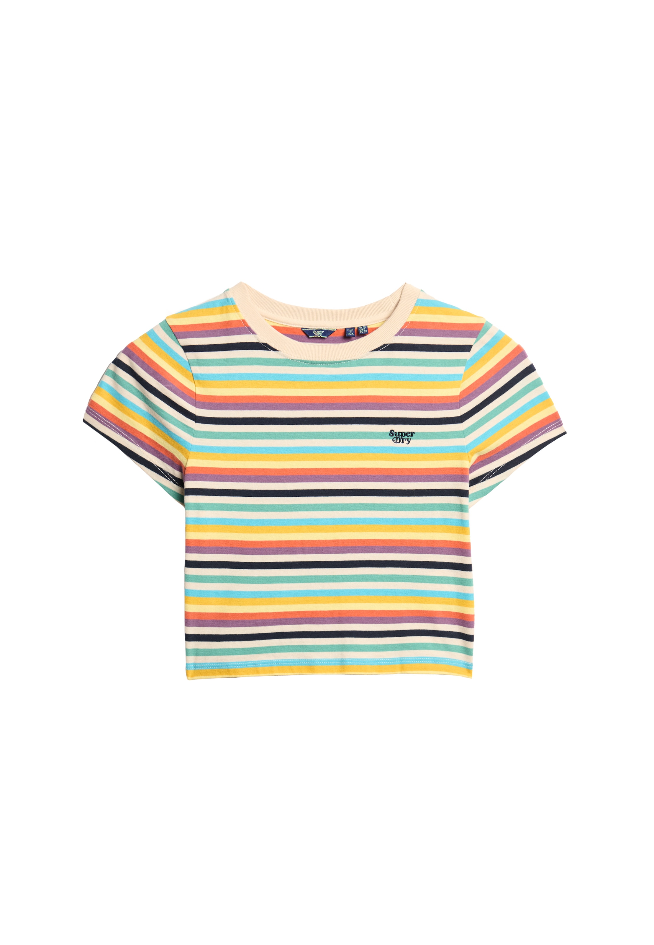 Superdry Shirt in Beige: voorkant