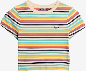 Superdry Shirt in Beige: voorkant