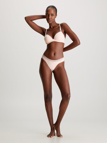 Calvin Klein Underwear Push-up Bra in Orange