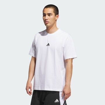 ADIDAS PERFORMANCE Performance shirt in White: front