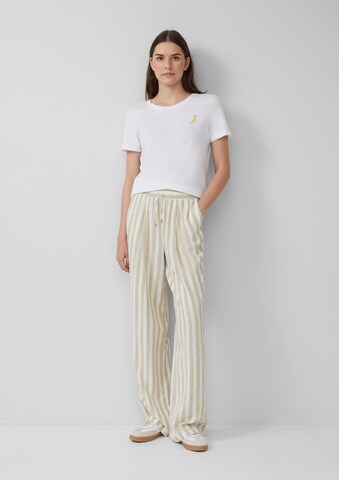 s.Oliver Wide leg Trousers in Brown