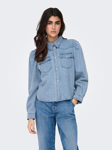 Camicia da donna 'COREY' di ONLY in blu: frontale