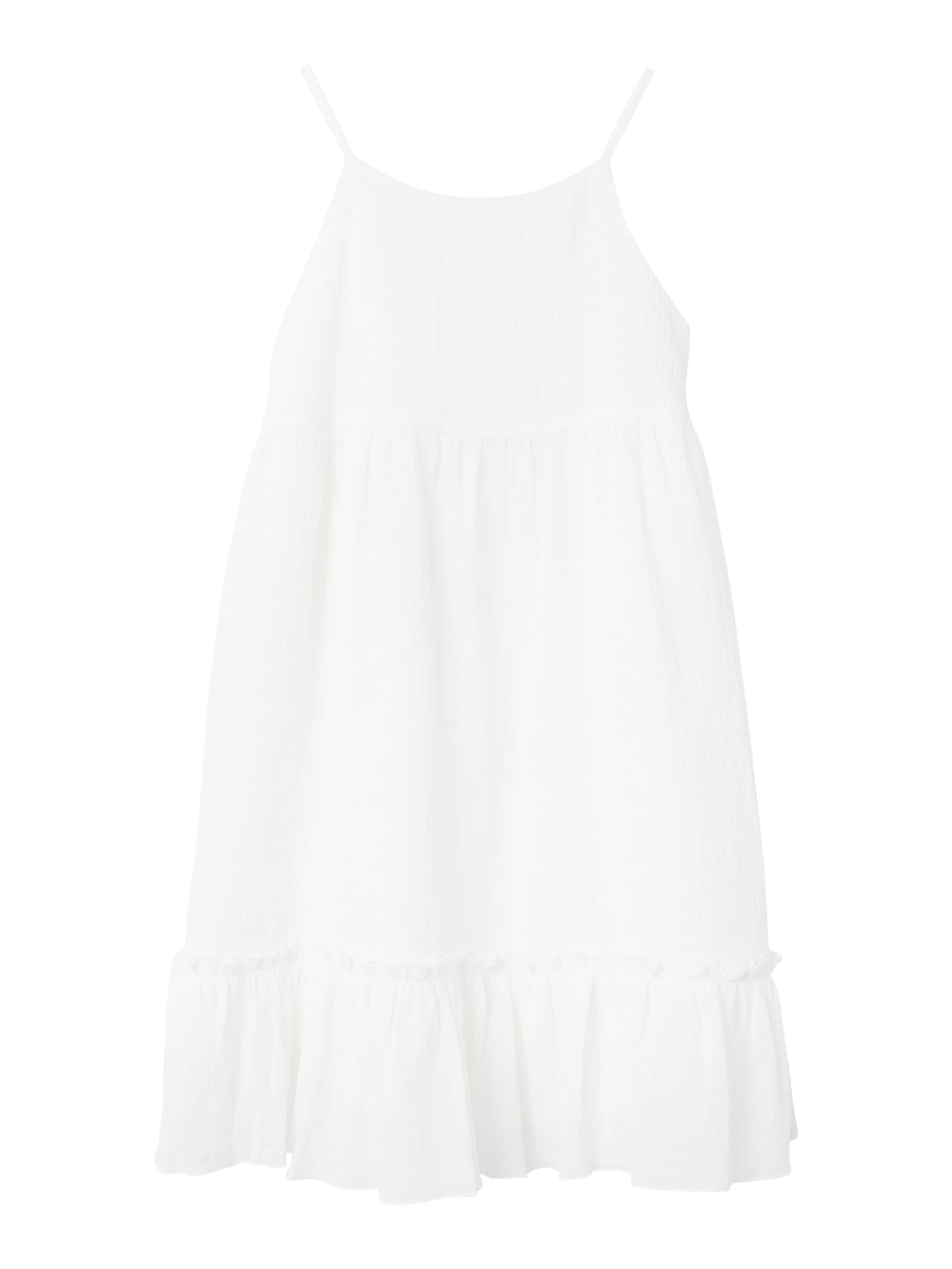 NAME IT Kleit 'Fimia', värv valge: eest vaates