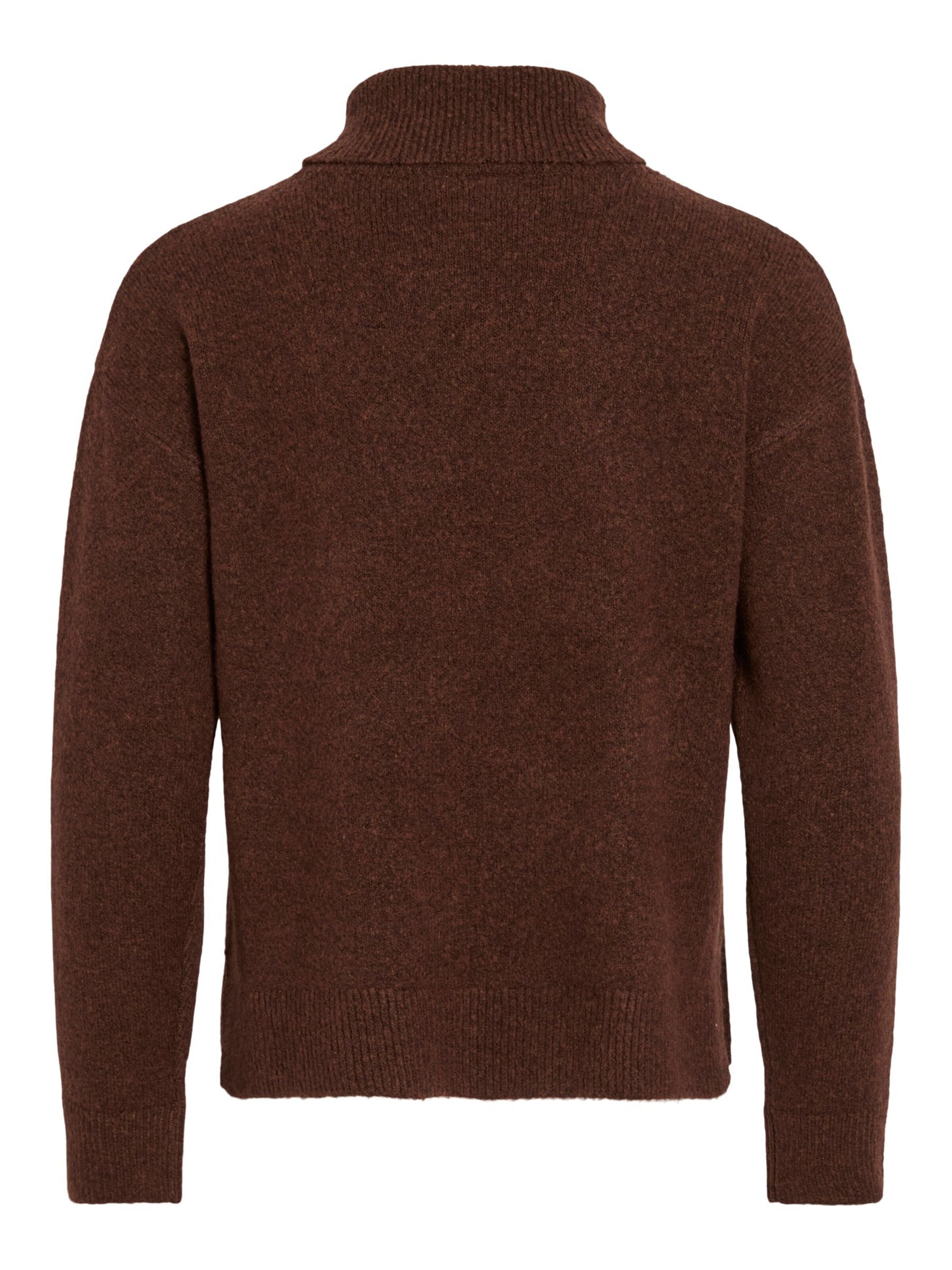 VILA Pullover 'ELLIE' i brun