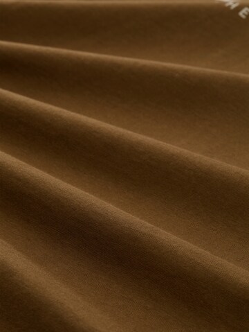 TOM TAILOR T-Shirt in Braun