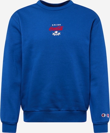 zils Champion Authentic Athletic Apparel Sportisks džemperis: no priekšpuses