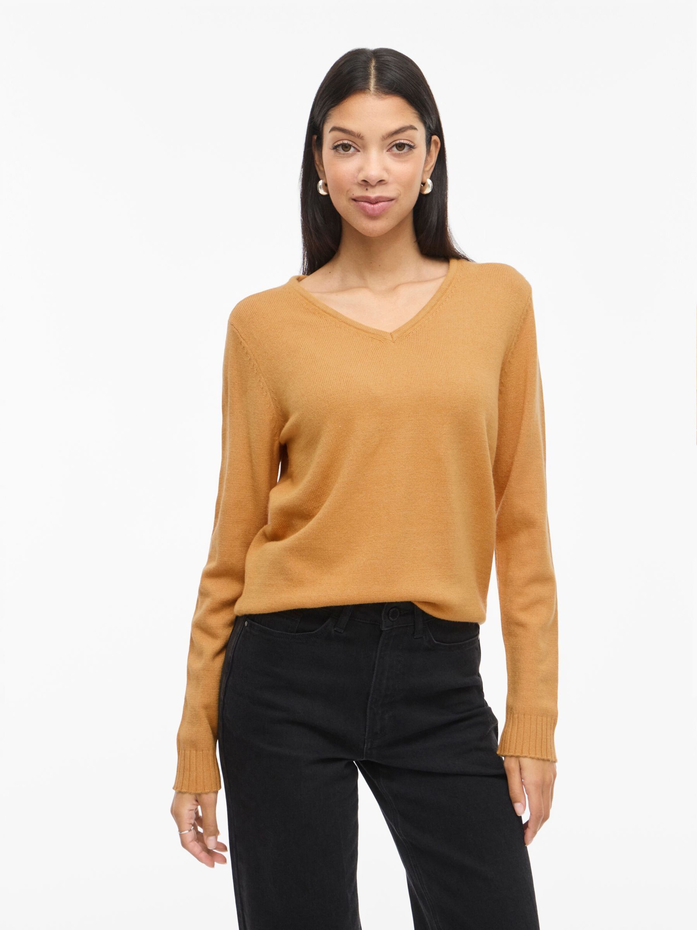 VILA - Jersey 'VIRIL' en naranja: frente