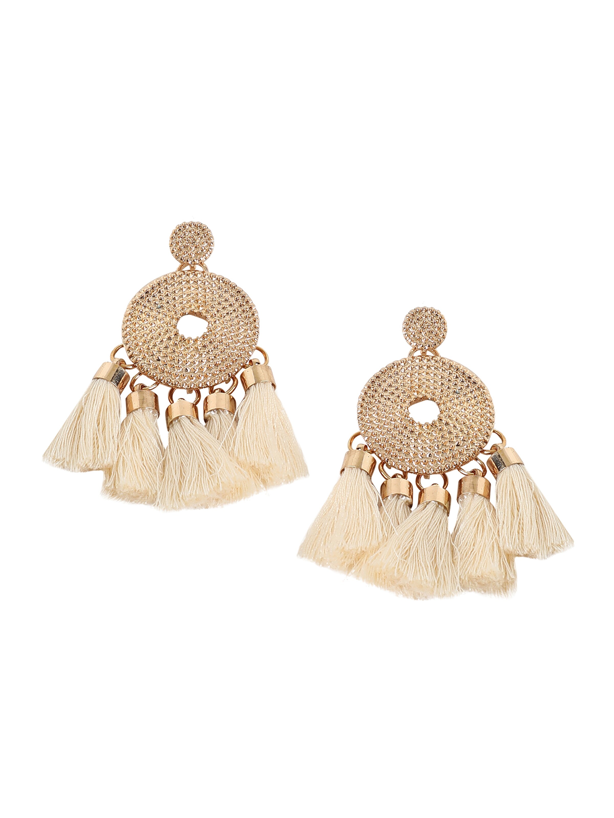 SOHI Σκουλαρίκια σε χρυσό: μπροστά