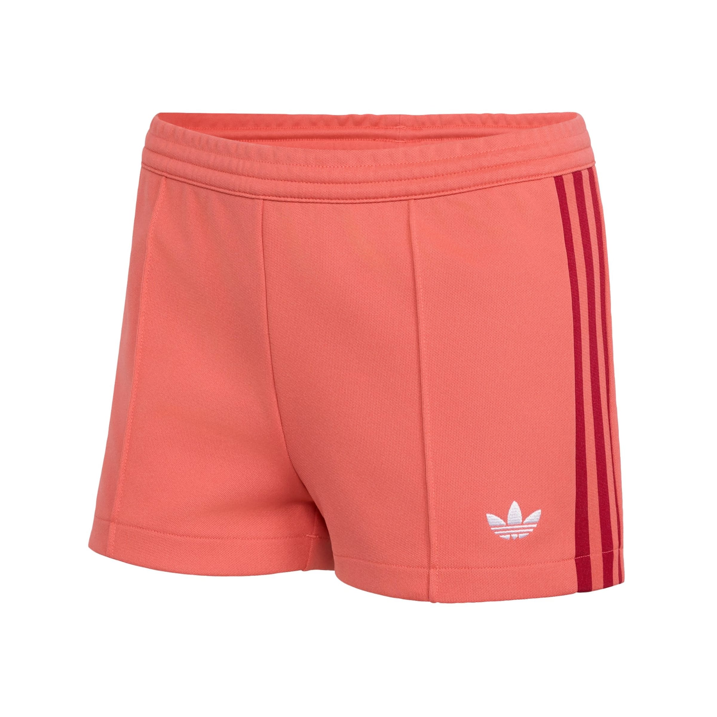 ADIDAS ORIGINALS Trousers in Wine red / Melon / White, Item view