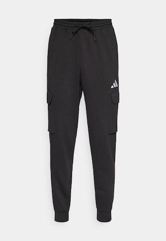 ADIDAS SPORTSWEARTapered Sportske hlače 'Feelcozy' - crna boja