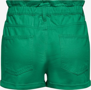 Regular Pantalon ONLY en vert