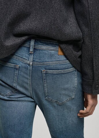 MANGO MAN Regular Jeans 'Jan' in Blau