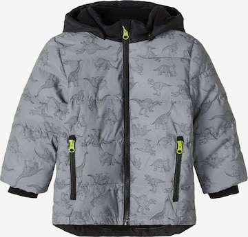 NAME IT Winter Jacket 'Mike' in Grey: front