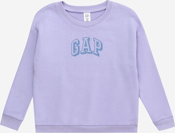 GAP Sweatshirt in Purple: front