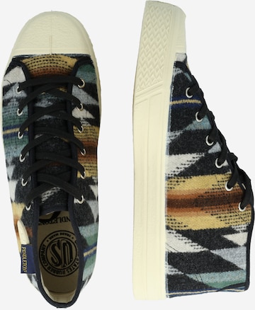US Rubber Platform trainers 'PENDLETON' in Mixed colours