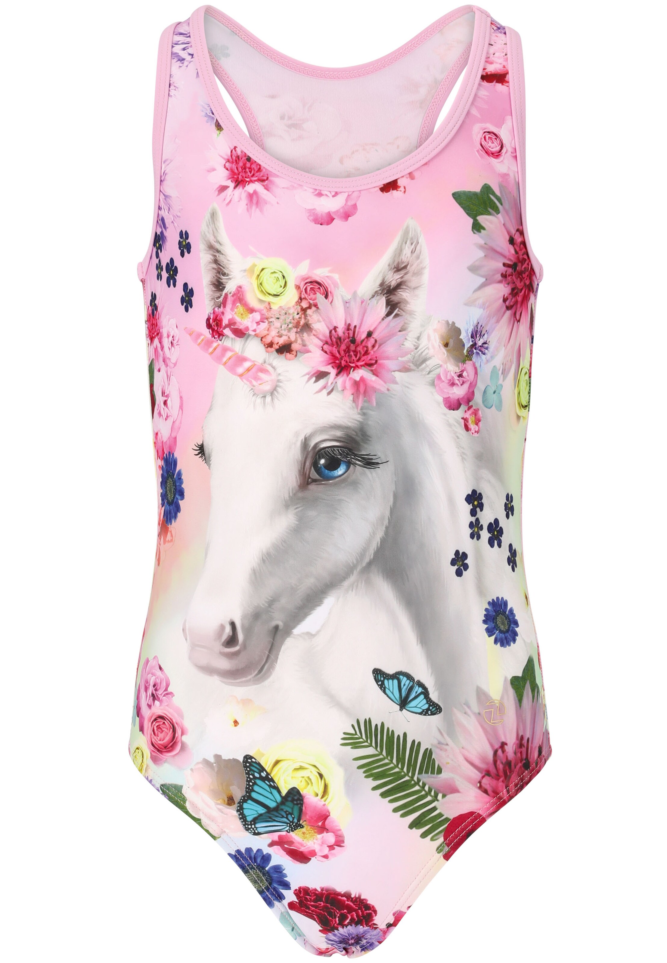 ZigZag Badeanzug 'Paradise' in Pink: Vorderseite