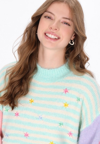 MYMO - Pullover em azul