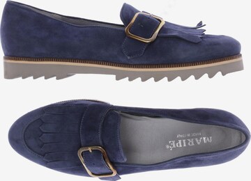 Maripå Flats & Loafers in 39 in Blue: front