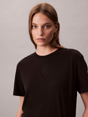Calvin Klein Тениска в черно