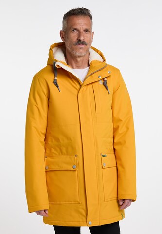 Schmuddelwedda Zimska jakna | rumena barva: sprednja stran
