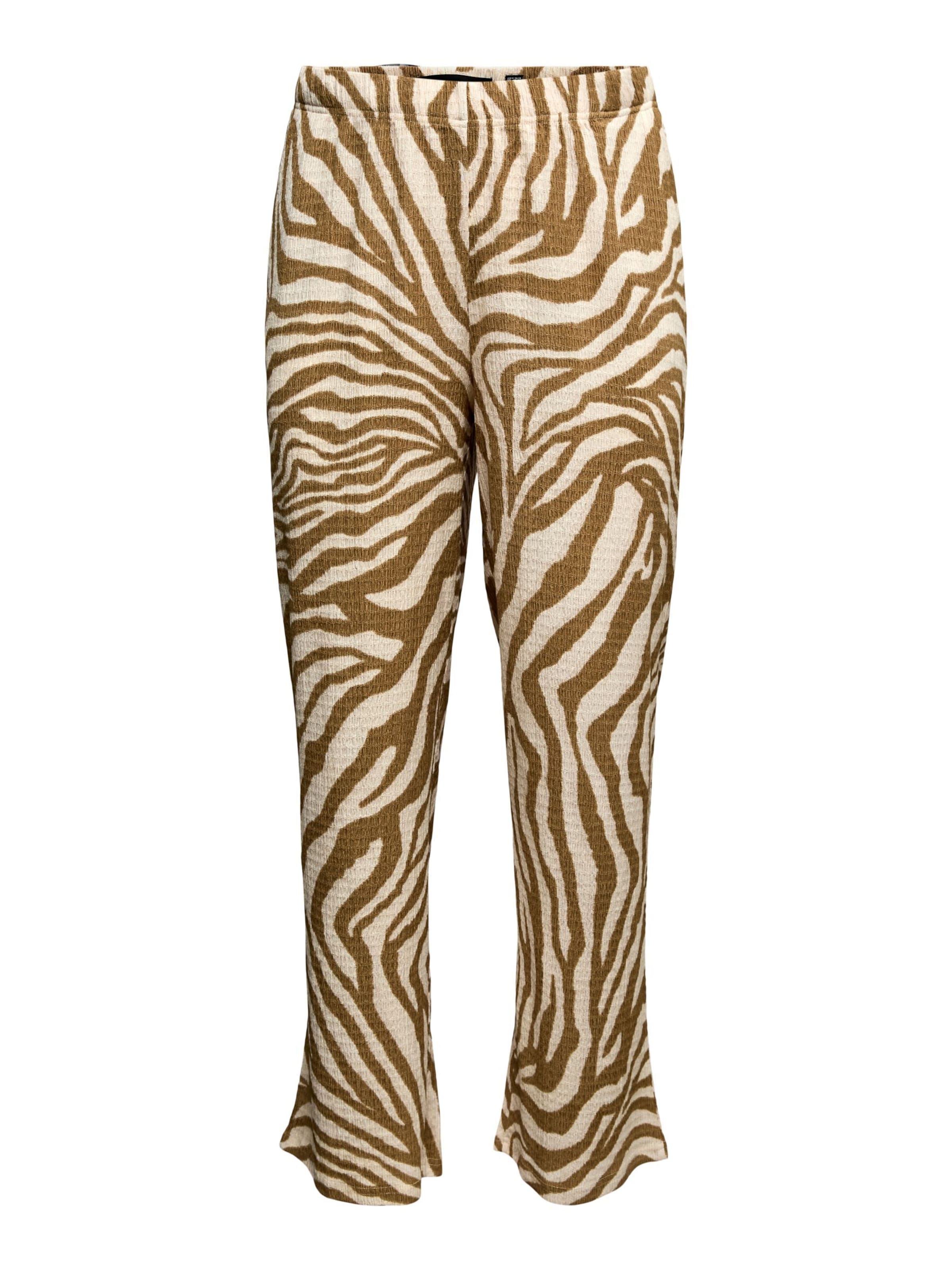 Vero Moda Curve Regular Trousers 'FRIGA' in Beige: front