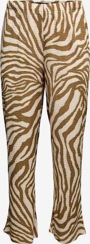 Vero Moda Curve - Pantalón 'FRIGA' en beige: frente