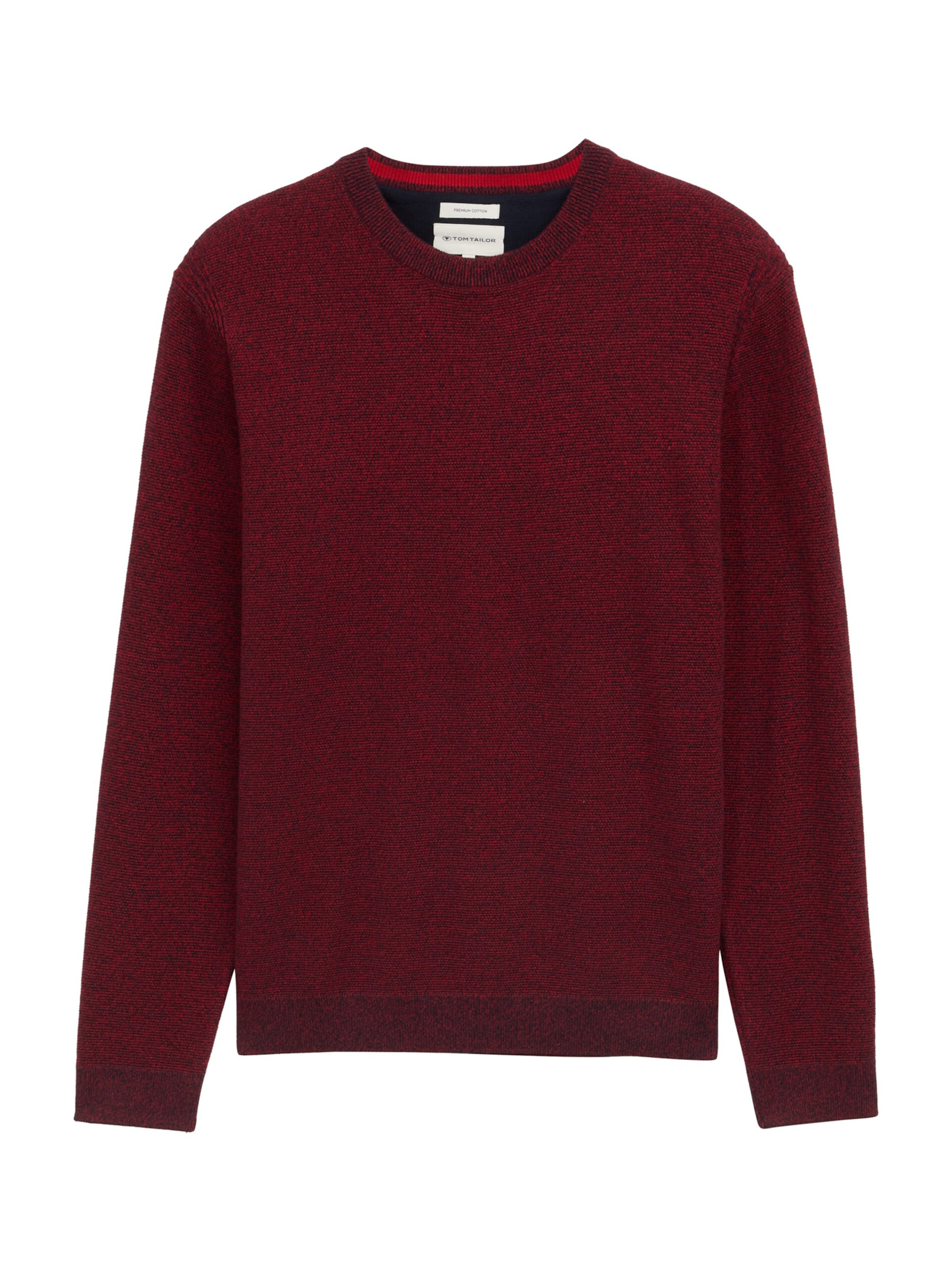 TOM TAILOR Sweater in Red: front