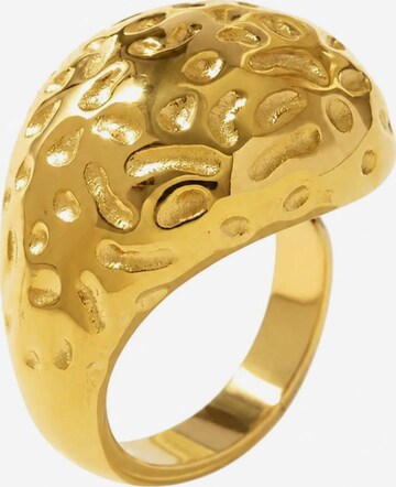Anello 'Lava' di ETNÉE in oro: frontale