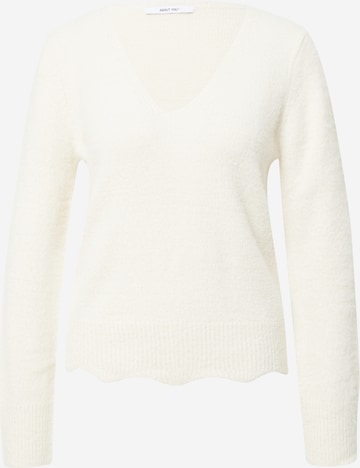 Pullover 'Inge' di ABOUT YOU in beige: frontale