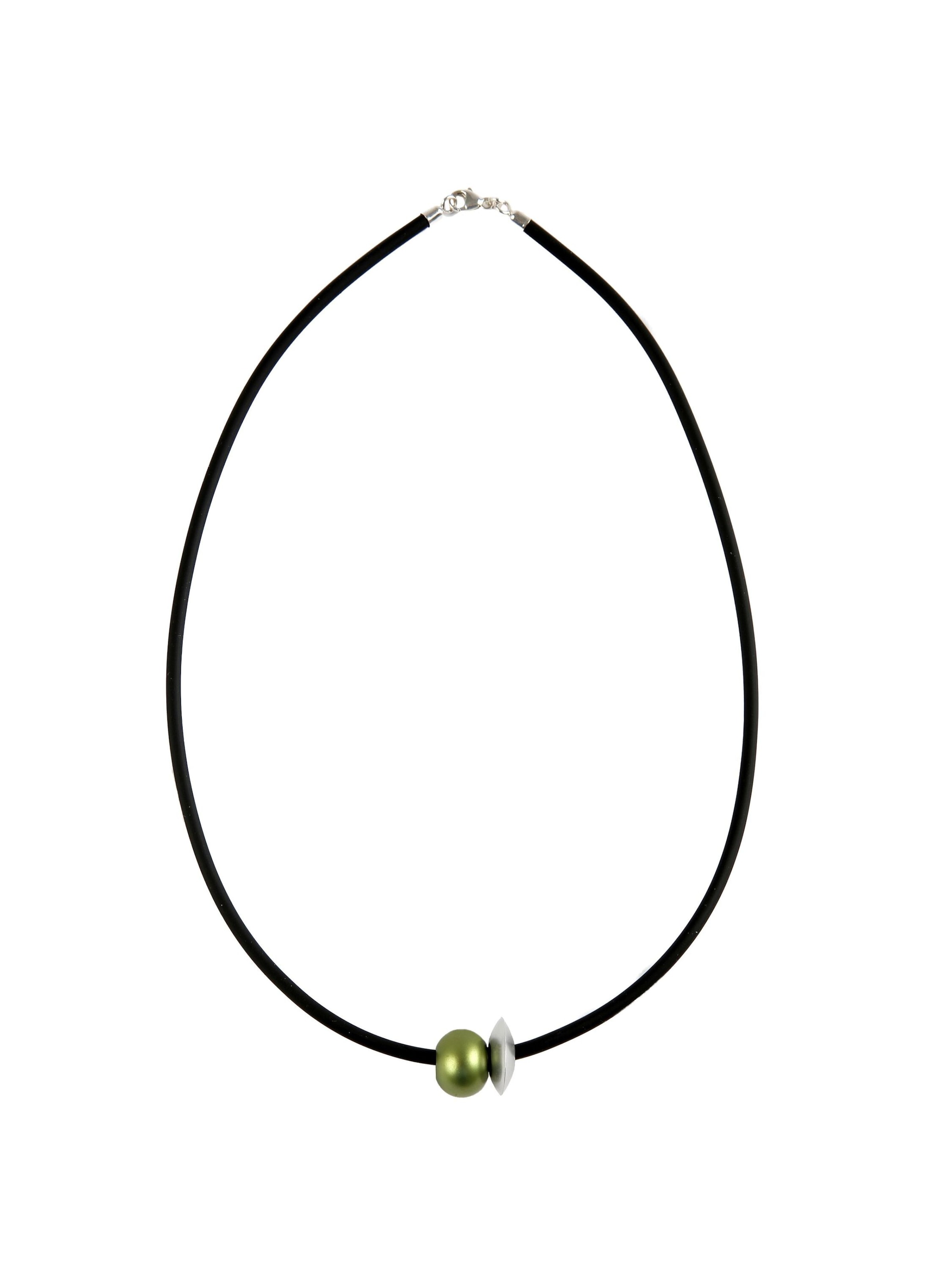 DeMarie Necklace in Green / Black / White, Item view