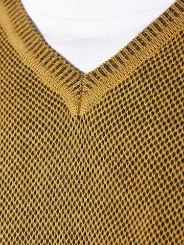 Jan Vanderstorm Sweater 'Keimo' in Yellow