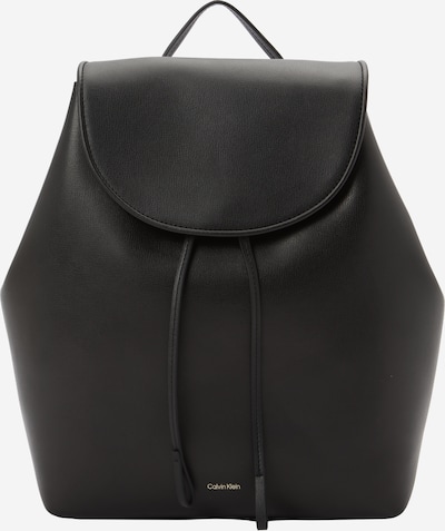 Calvin Klein Ruksak 'FOIL LOGO LARGE FLAP BACKPACK' u crna, Pregled proizvoda