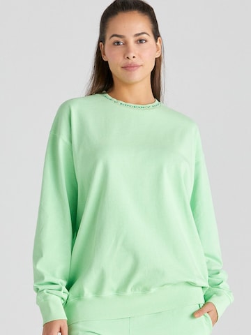 Rockupy Sweatshirt 'Makana' in Green: front