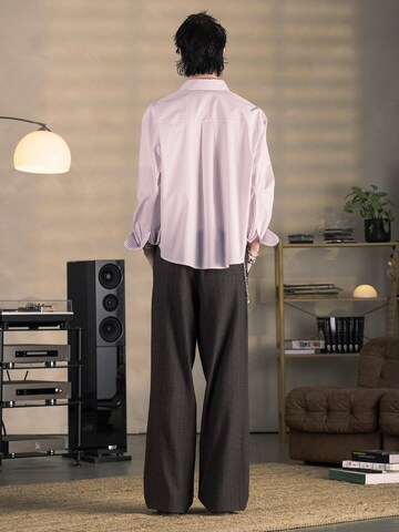 ENRAGE Comfort Fit Hemd 'LETTER' in Weiß