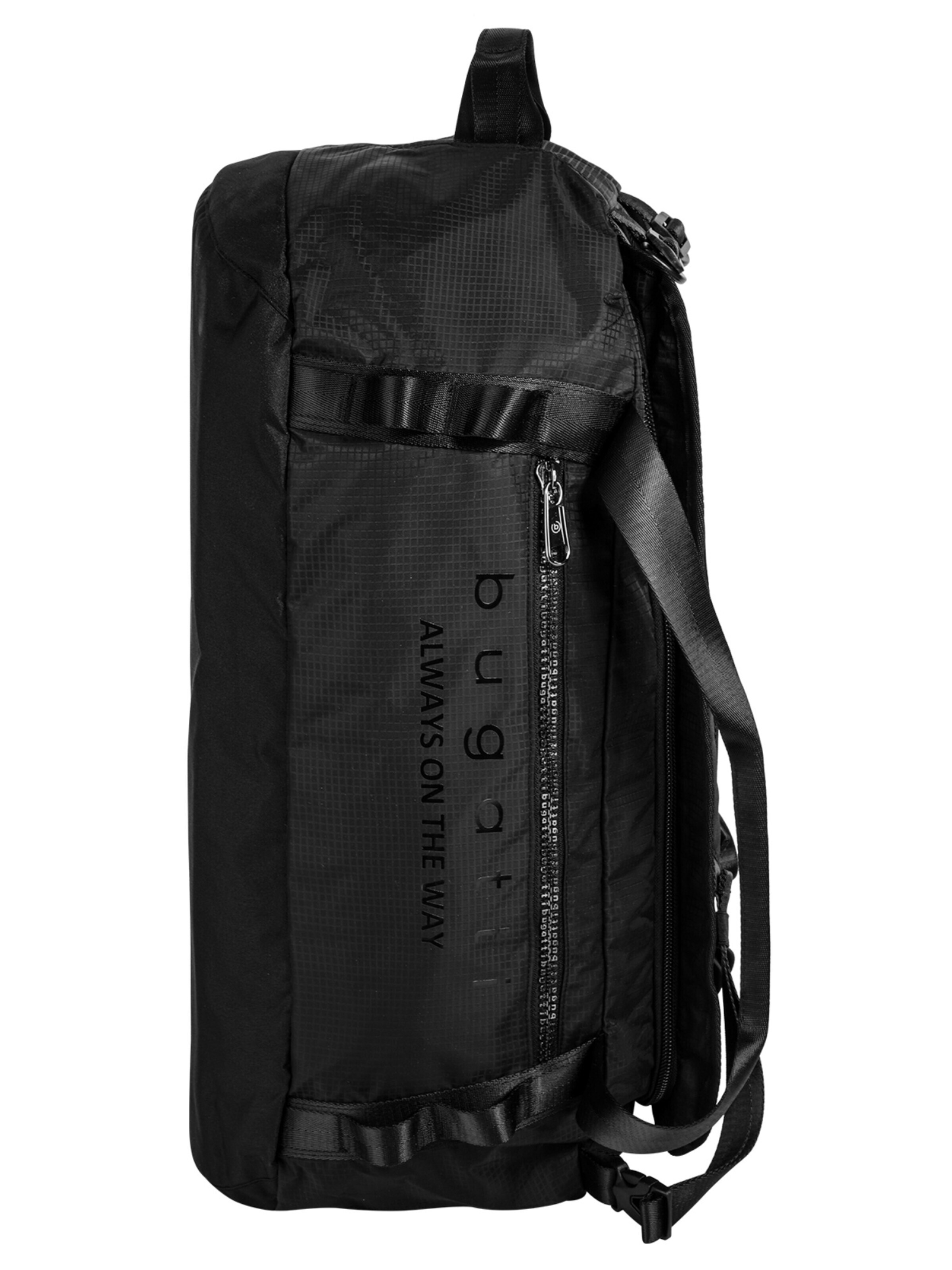 Borsa da viaggio 'Letter's' di bugatti in nero