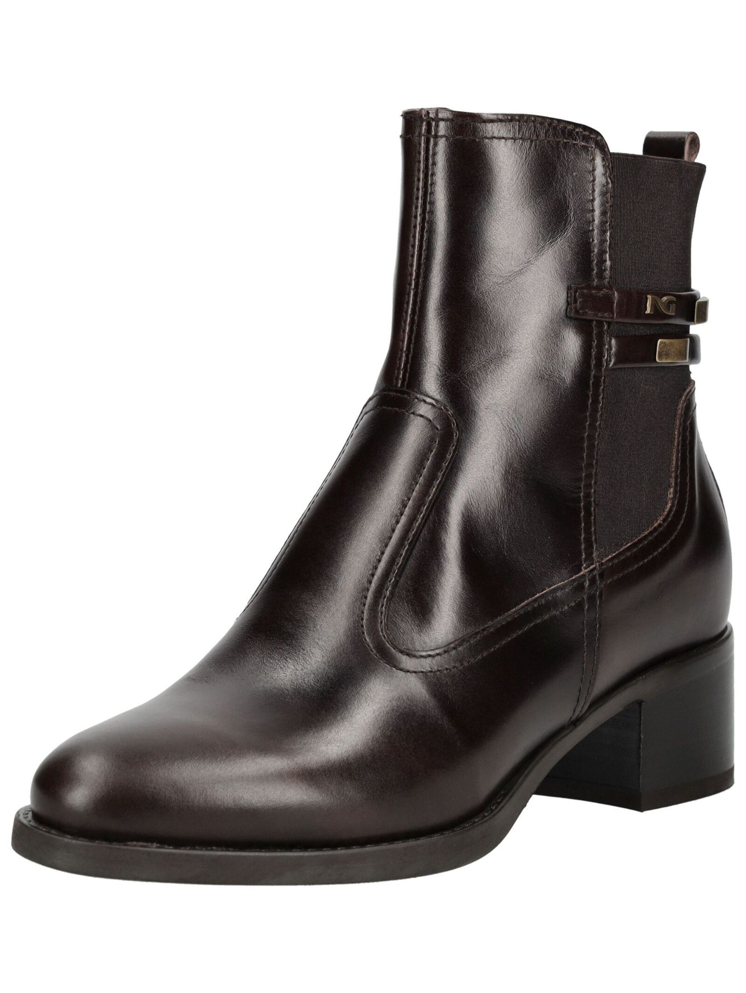 Ankle boots di Nero Giardini in marrone: frontale