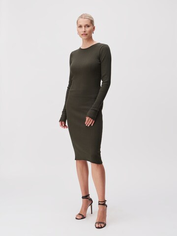 LeGer by Lena Gercke Knit dress 'Charlie' in Green