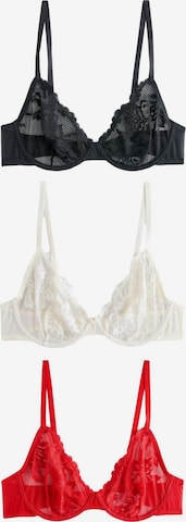 NextT-shirt Grudnjak - crvena boja: prednji dio